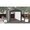 Shelterlogic ShelterTube Wind and Snow-Load Rated Garage, 10x27x10 Gray SQAACC0103C01002710 - alternate 1